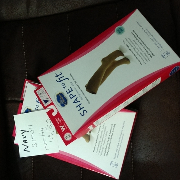 Dr. Comfort Accessories Nwt Navy Shape To Fit Compression